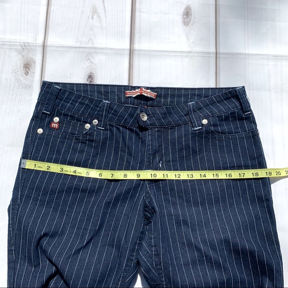☀️4/25 Makers of True Originals Pinstripe Jeans - Picture 6 of 13